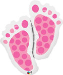 Babyfoot Print Balloon (35 Inch)