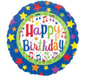 Birthday Music and Stars Balloon (18 Inch)