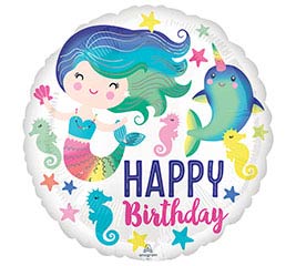 Birthday Sealife Mermaid