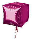 Solid Color Square Cubez Helium Balloons