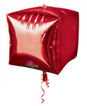 Solid Color Square Cubez Helium Balloons
