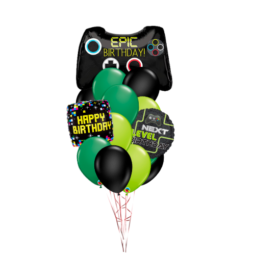 Next Level Gamer Birthday Bouquet (13 Balloons)