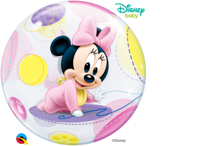 Disney Baby Minnie Mouse Bubble Balloon (22 Inch)