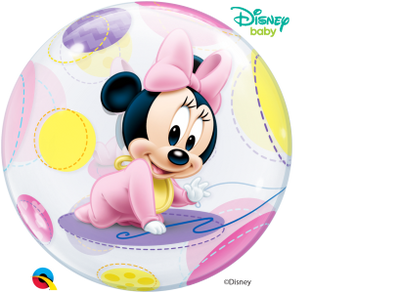 Disney Baby Minnie Mouse Bubble Balloon (22 Inch)