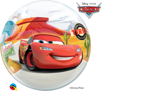 Disney Pixar Lightning McQueen and Mater Bubble Balloon