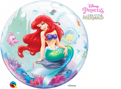 Disney Ariel The Little Mermaid Bubble Balloon (D)