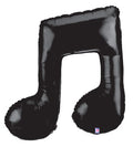 Double Music Note Foil Balloon (40 Inch)