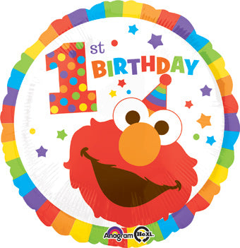 Elmo 1st Birthday Balloon (18 Inch)