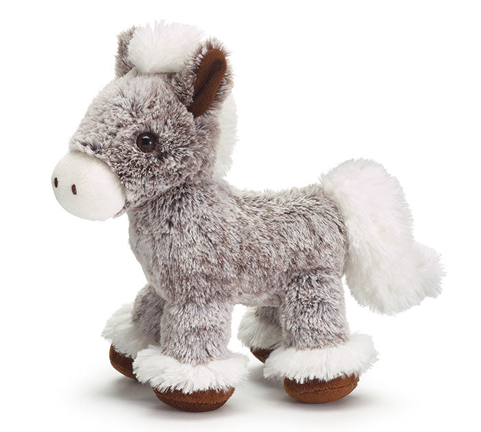Cute Gray Tiny Pony Plush Stuffed Animal