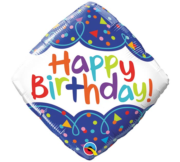Happy Birthday Scribble Confetti