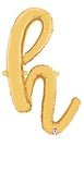 Air-Filled, Non-Floating Small Script Letters
