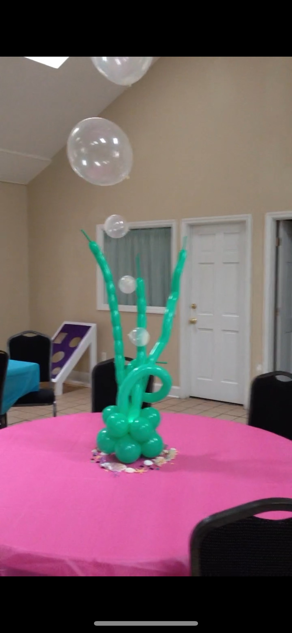 All Clear Latex Bubble Strand Bouquet