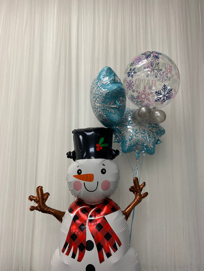Happy Holidays Snowman Delivery Bouquet