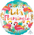 Let's Flamingle Flamingo Balloon (18 Inch)