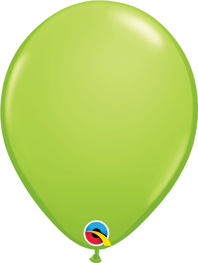 product image of 11 inch latex balloon in the color lime green/neon green