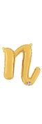 Air-Filled, Non-Floating Small Script Letters