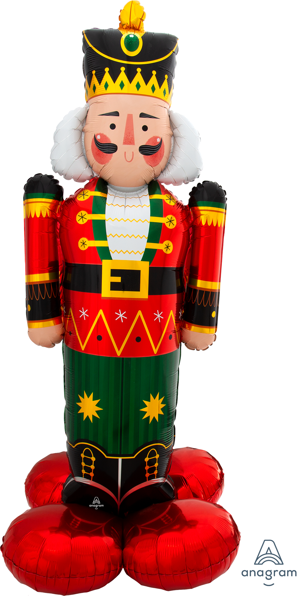 Giant Christmas Nutcracker Soldier Balloon Display