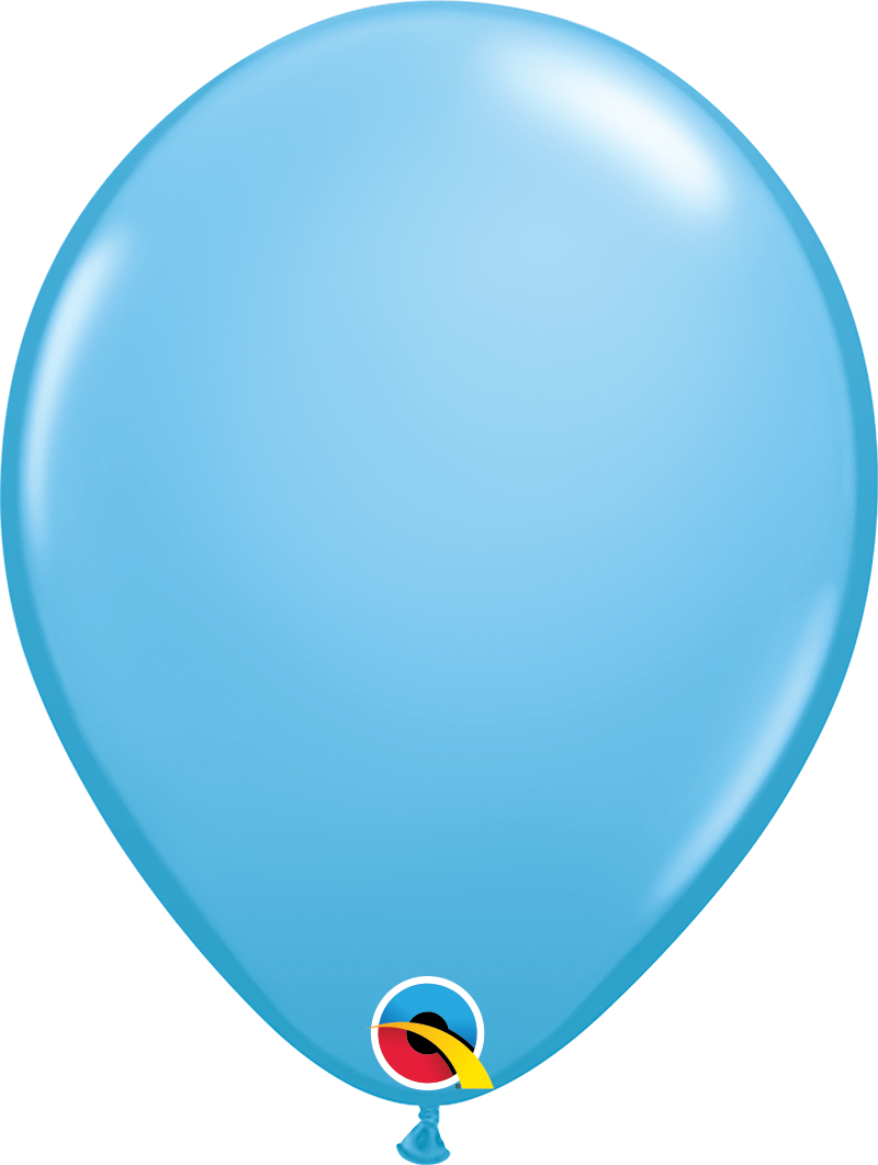 product image of 11 inch latex balloon in the color pale/baby blue