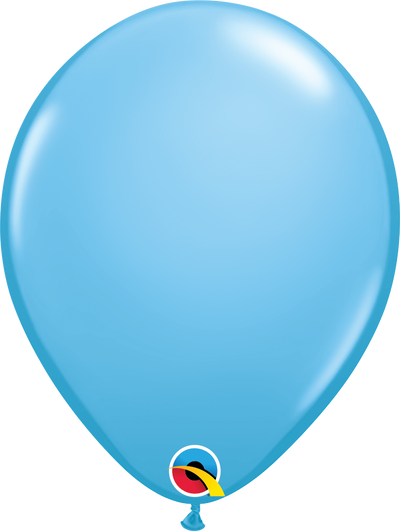 product image of 11 inch latex balloon in the color pale/baby blue