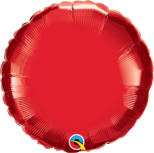 Solid Round Shaped Helium Foil Balloons