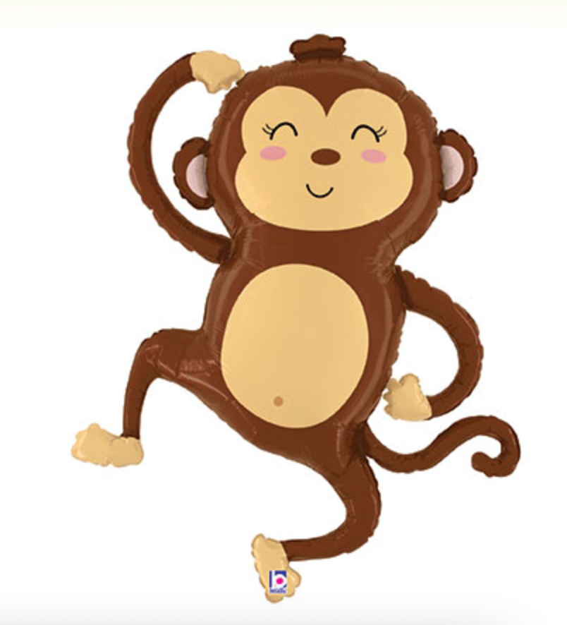 Cute Jungle Monkey Full Body