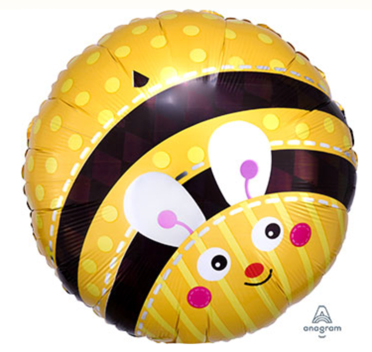 Cute Bumble Bee 18" Foil Balloon