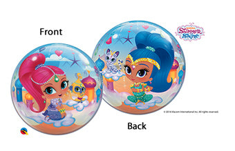 Shimmer and Shine Character Bubble Balloon (D)