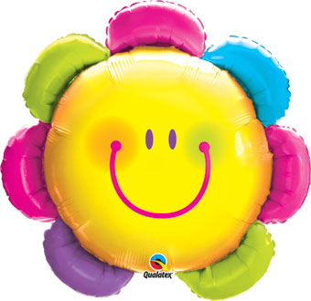 Large Smiling Flower Shape Balloon (DNR)