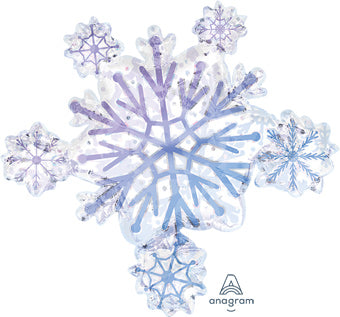 Snowflake Cluster Holographic (32 Inch)