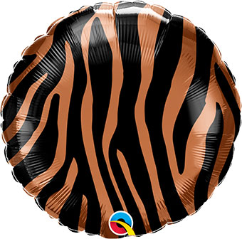 Safari Animal Print Helium Balloons (D)
