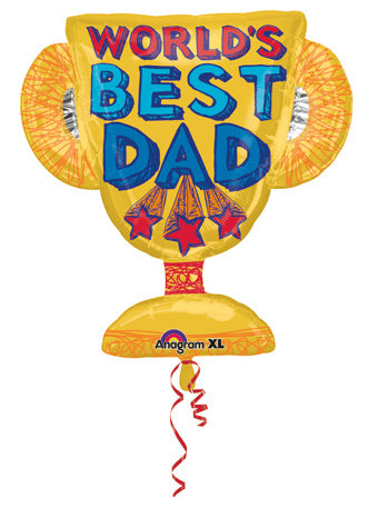 Worlds Best Dad Trophy
