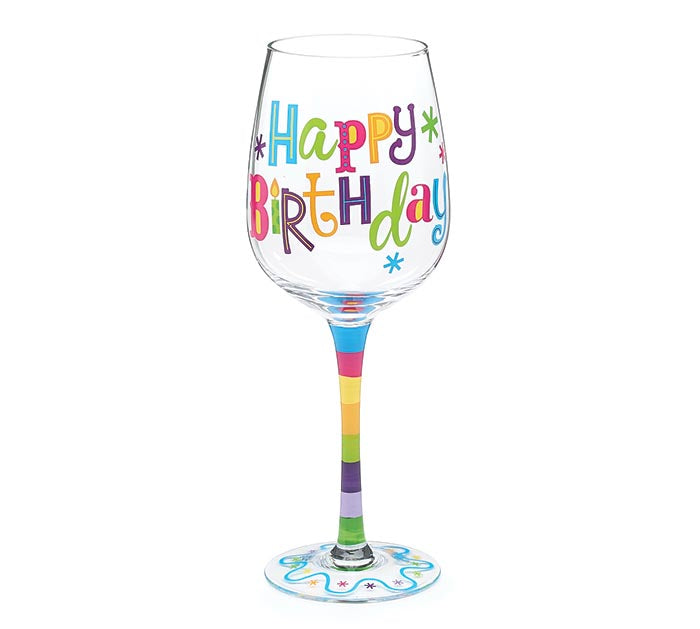 Birthday Wine Glass Gift