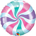 Candy Pastel Peppermint Swirl (18 Inch)