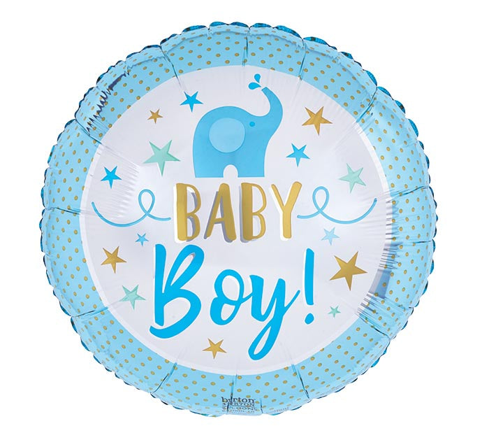 Baby Boy Blue Elephant
