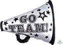 Go Team Cheer Megaphone Balloon (29 Inch)