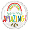 You Are Amazing Rainbow Balloon (18 Inch)