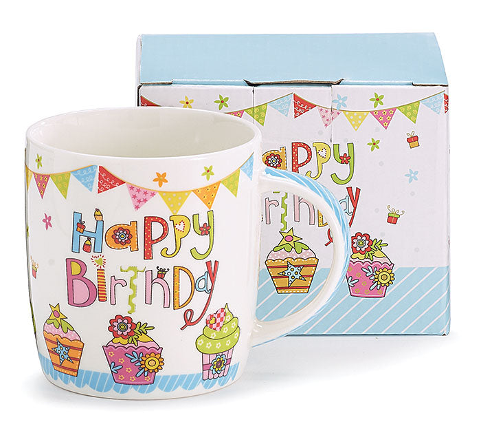 Happy Birthday Cupcakes- Mug