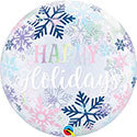 Happy Holidays Snowflakes (D)