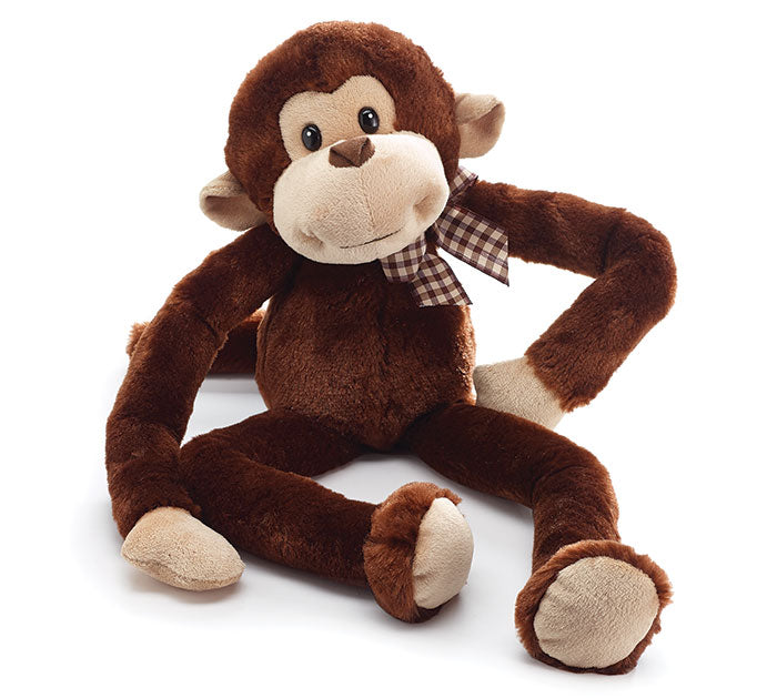 Cute Brown Monkey Plush Stuffed Animal