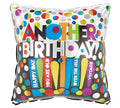 Another Birthday Square 18" Foil Balloon