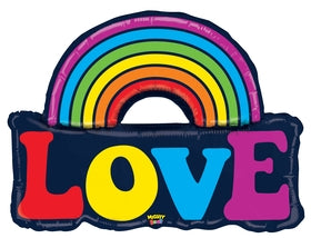 Supershape 37" Bright Love Rainbow
