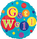 Get Well Bright Polka Dots