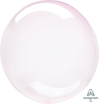 Various Colors Crystal Clearz Helium Bubble Balloons (10"-24")