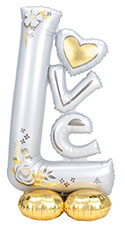 Airloonz 58" Large Love Stack Balloon
