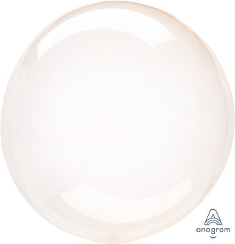 Various Colors Crystal Clearz Helium Bubble Balloons (10"-24")