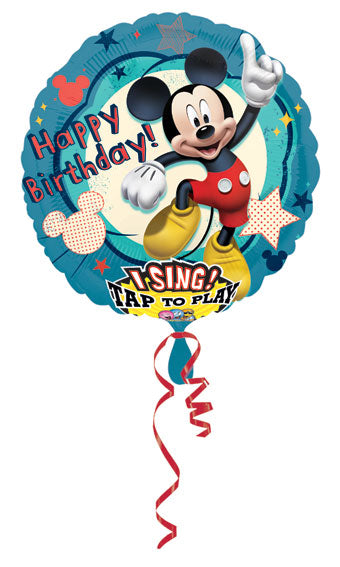 Mickey Mouse Clubhouse Singing Birthday Balloon