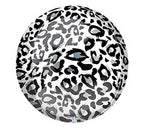 Animal Print Orbz 15" Foil Balloon