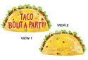 Taco 'bout a Party Taco Balloon (33 Inch)